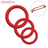 Penis Ring Pleasure Condom - Silicone Penis Cage for Enlargement and Delayed Ejaculation