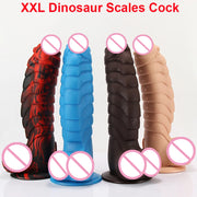 Animal-Themed Dragon Dildo with Suction Cup & Thrusting Action