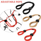 Adjustable Rope Handcuffs - SM Restraints for Erotic Self-Bondage and BDSM