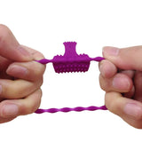 Male Pleasure Penis Ring - Vibrating Cock Ring for Couples Teasing and Sperm Locking