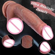 Realistic Silicone Dildo - Soft & Large Adult Toy for Women