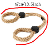 Adjustable Rope Handcuffs - SM Restraints for Erotic Self-Bondage and BDSM