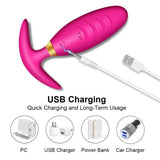 Anal Plug Vibrator - Big Dildo Masturbation Tool